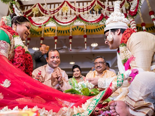 Uttra and Abhishek&apos;s wedding in Bangalore, Karnataka 20