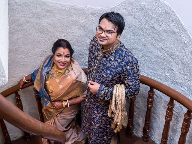 Uttra and Abhishek&apos;s wedding in Bangalore, Karnataka 6