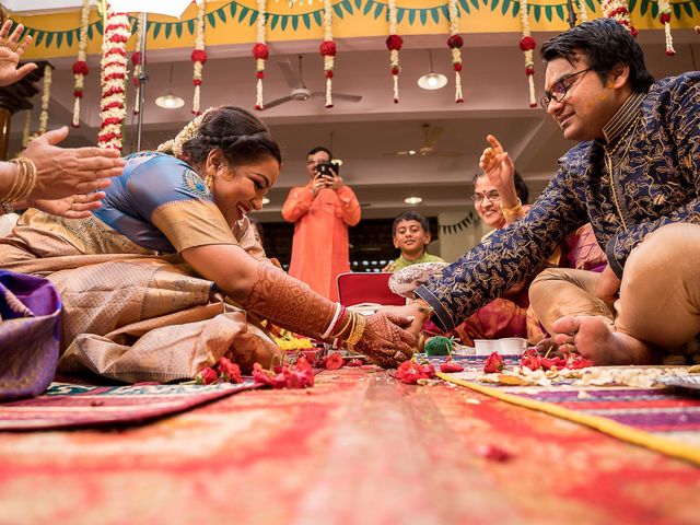 Uttra and Abhishek&apos;s wedding in Bangalore, Karnataka 7