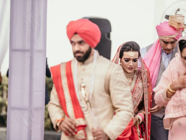 Ankieta and Zorawar&apos;s wedding in South Delhi, Delhi NCR 134
