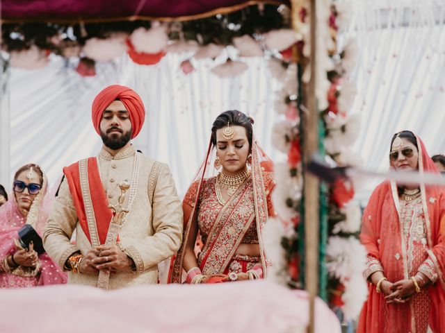 Ankieta and Zorawar&apos;s wedding in South Delhi, Delhi NCR 136