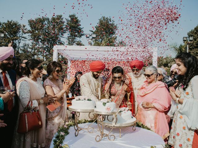 Ankieta and Zorawar&apos;s wedding in South Delhi, Delhi NCR 110