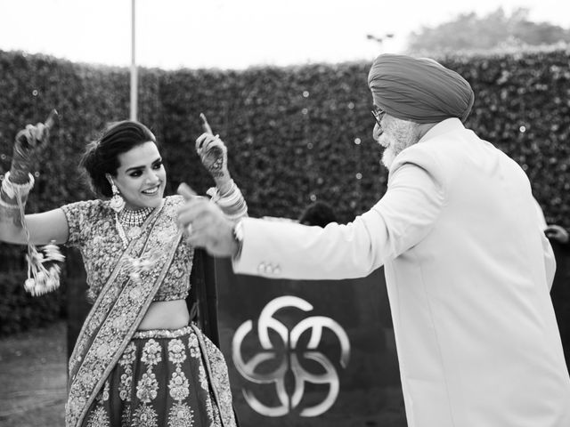 Ankieta and Zorawar&apos;s wedding in South Delhi, Delhi NCR 113