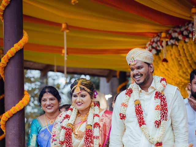 Akshatha and Chethan&apos;s wedding in Bangalore, Karnataka 28