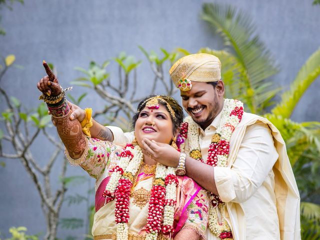 Akshatha and Chethan&apos;s wedding in Bangalore, Karnataka 30