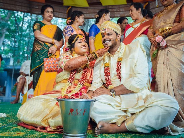 Akshatha and Chethan&apos;s wedding in Bangalore, Karnataka 35