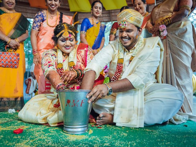 Akshatha and Chethan&apos;s wedding in Bangalore, Karnataka 36