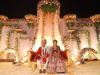 The wedding of aarohi and Rishabh