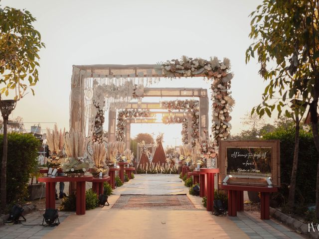 Yashvi and Karan's wedding in Ganganagar, Rajasthan 5