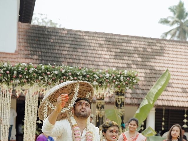Shalini and shiva&apos;s wedding in Kochi, Kerala 32