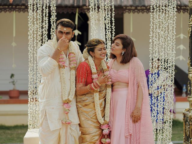 Shalini and shiva&apos;s wedding in Kochi, Kerala 36