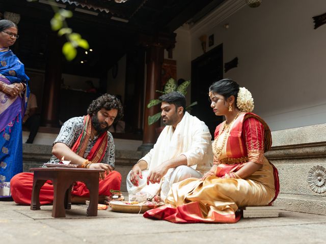 Shalini and shiva&apos;s wedding in Kochi, Kerala 45