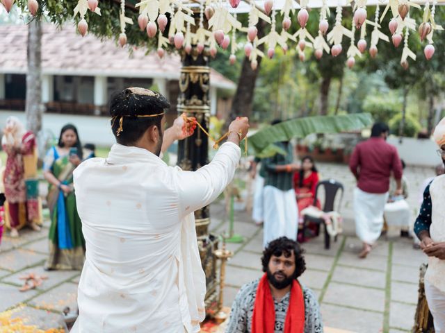 Shalini and shiva&apos;s wedding in Kochi, Kerala 76