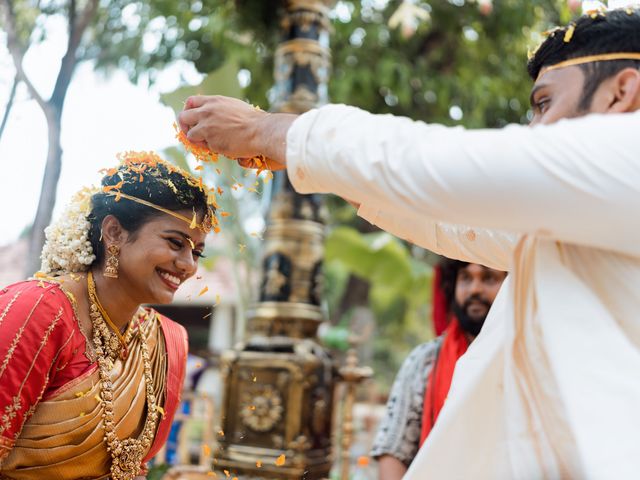 Shalini and shiva&apos;s wedding in Kochi, Kerala 88