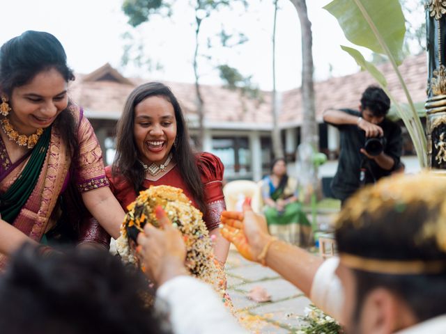 Shalini and shiva&apos;s wedding in Kochi, Kerala 92