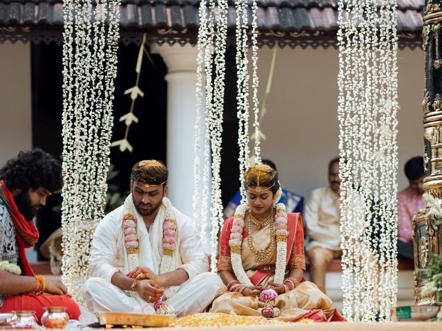 Shalini and shiva&apos;s wedding in Kochi, Kerala 97