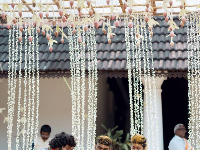 Shalini and shiva&apos;s wedding in Kochi, Kerala 98