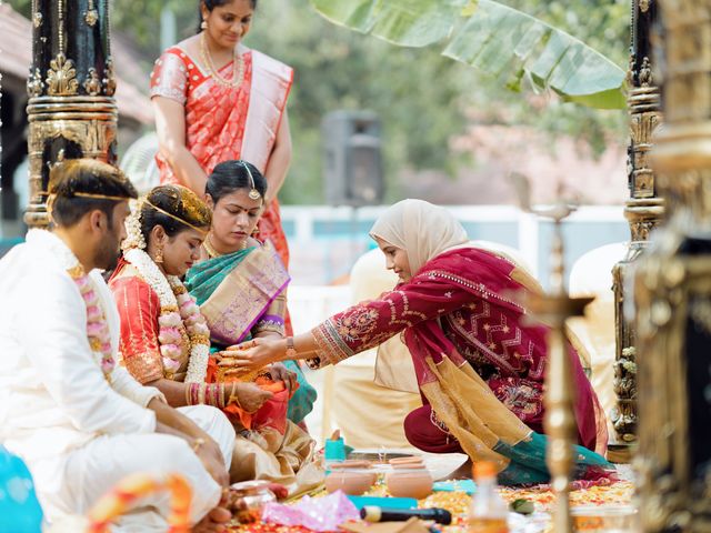 Shalini and shiva&apos;s wedding in Kochi, Kerala 100
