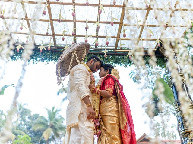 Shalini and shiva&apos;s wedding in Kochi, Kerala 116