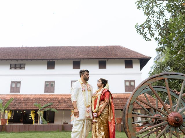Shalini and shiva&apos;s wedding in Kochi, Kerala 117