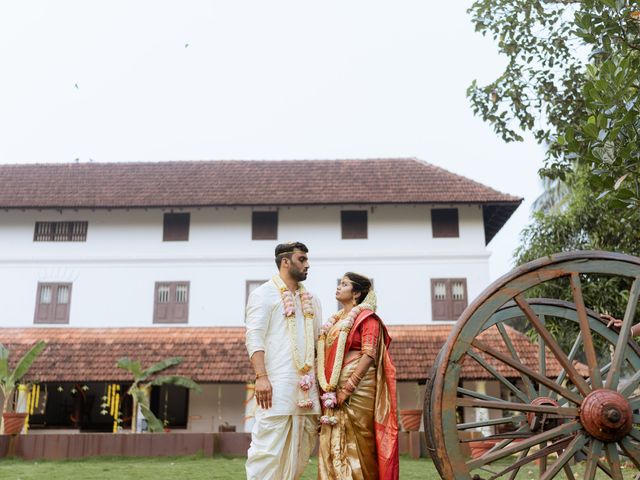 Shalini and shiva&apos;s wedding in Kochi, Kerala 118