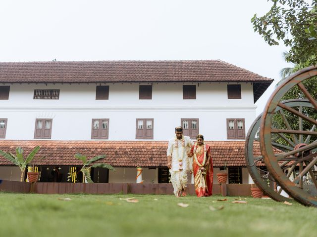 Shalini and shiva&apos;s wedding in Kochi, Kerala 121