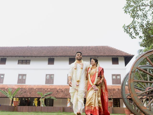 Shalini and shiva&apos;s wedding in Kochi, Kerala 130