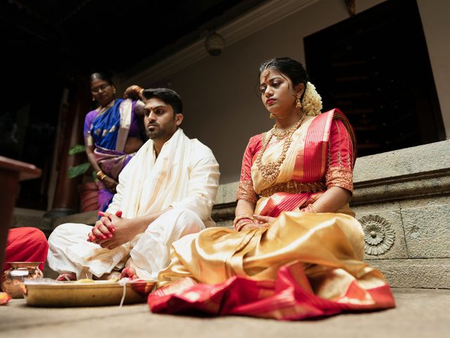Shalini and shiva&apos;s wedding in Kochi, Kerala 134