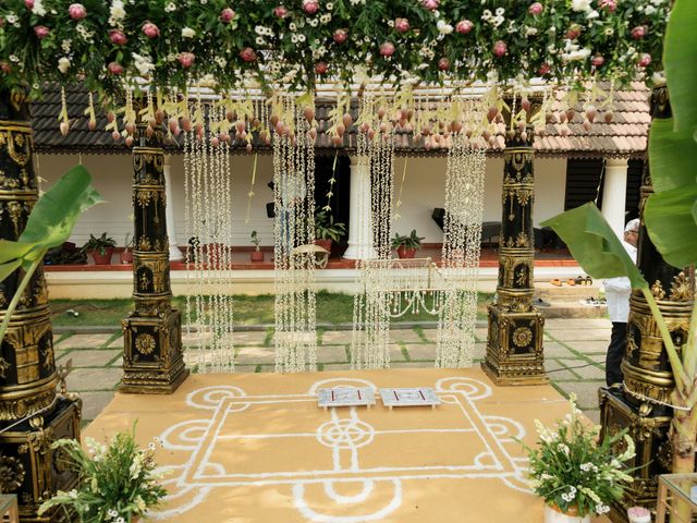 Shalini and shiva&apos;s wedding in Kochi, Kerala 135