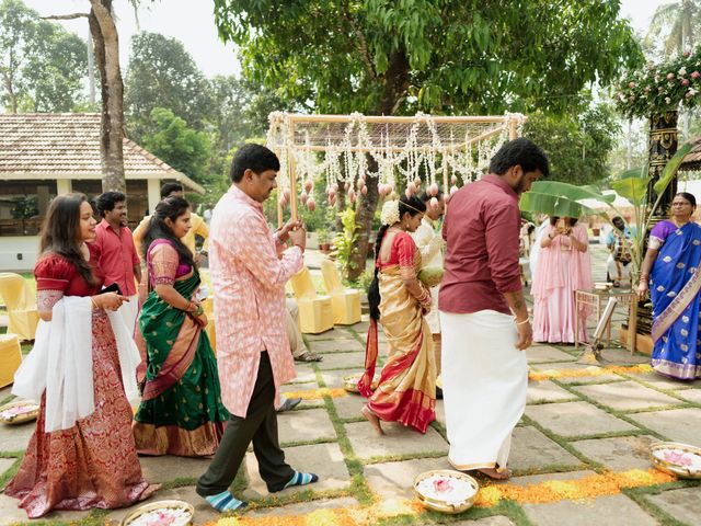 Shalini and shiva&apos;s wedding in Kochi, Kerala 140