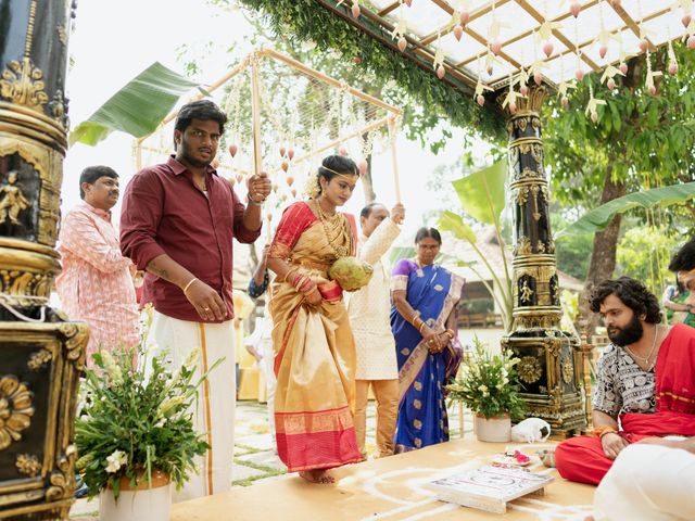 Shalini and shiva&apos;s wedding in Kochi, Kerala 141