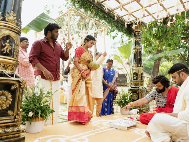Shalini and shiva&apos;s wedding in Kochi, Kerala 142