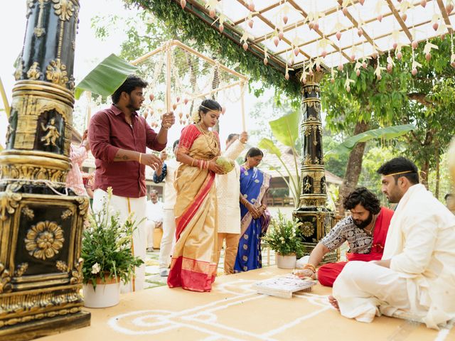 Shalini and shiva&apos;s wedding in Kochi, Kerala 144