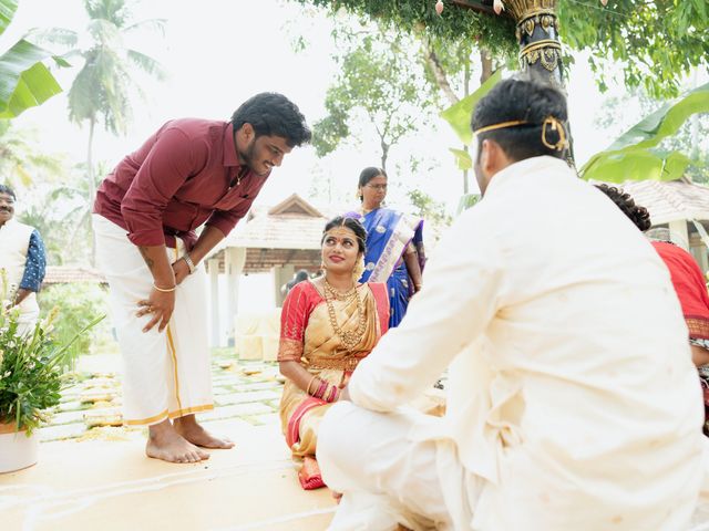 Shalini and shiva&apos;s wedding in Kochi, Kerala 146