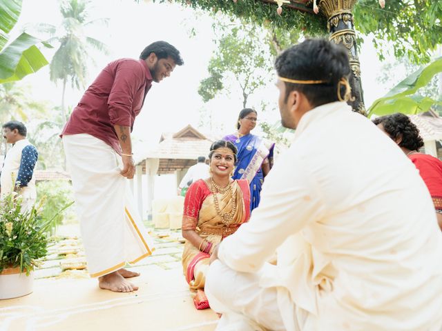 Shalini and shiva&apos;s wedding in Kochi, Kerala 147