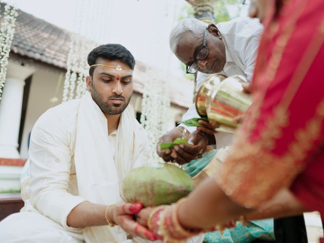 Shalini and shiva&apos;s wedding in Kochi, Kerala 152