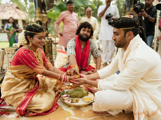Shalini and shiva&apos;s wedding in Kochi, Kerala 174