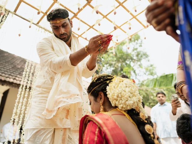 Shalini and shiva&apos;s wedding in Kochi, Kerala 183