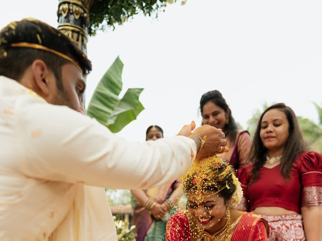 Shalini and shiva&apos;s wedding in Kochi, Kerala 196