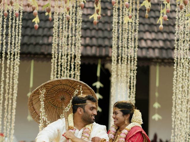 Shalini and shiva&apos;s wedding in Kochi, Kerala 203