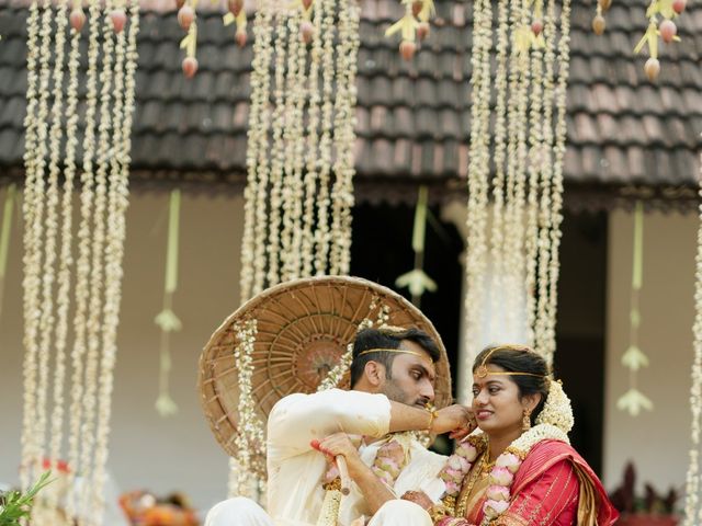 Shalini and shiva&apos;s wedding in Kochi, Kerala 204