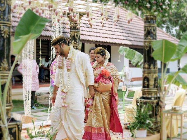 Shalini and shiva&apos;s wedding in Kochi, Kerala 212