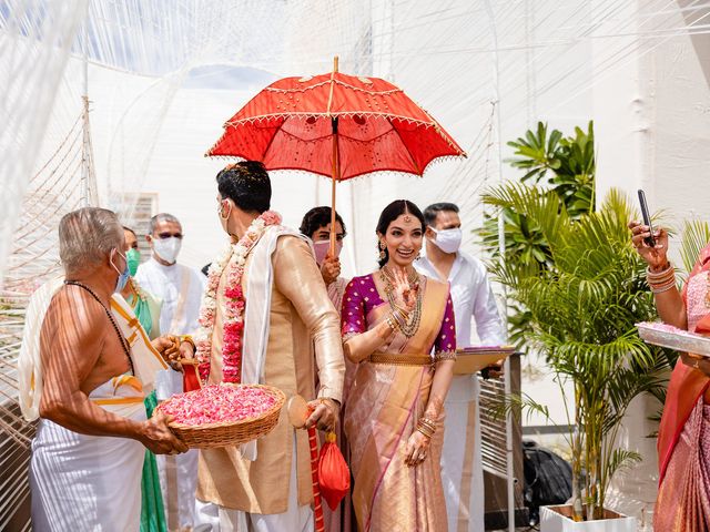 Amala and Arjun&apos;s wedding in Chennai, Tamil Nadu 8