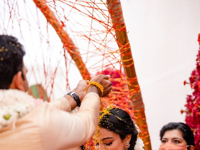 Amala and Arjun&apos;s wedding in Chennai, Tamil Nadu 18