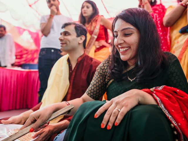 Sarah and Shubham&apos;s wedding in South Delhi, Delhi NCR 28