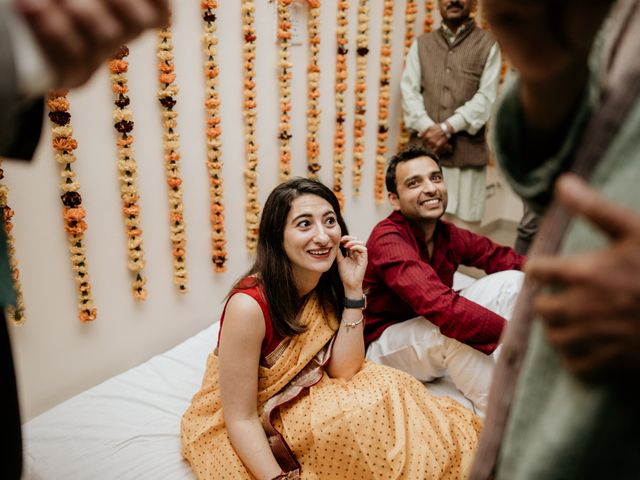 Sarah and Shubham&apos;s wedding in South Delhi, Delhi NCR 31