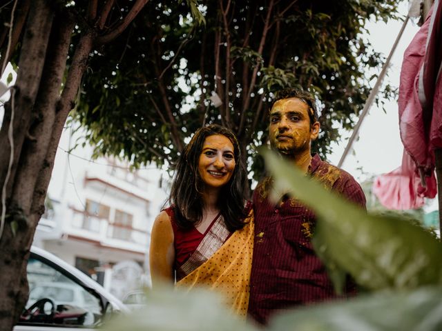 Sarah and Shubham&apos;s wedding in South Delhi, Delhi NCR 83
