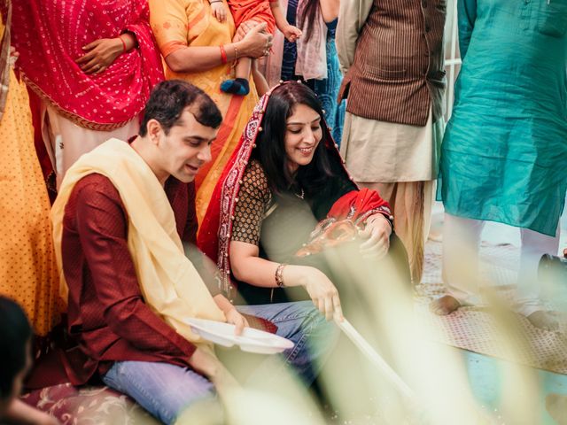 Sarah and Shubham&apos;s wedding in South Delhi, Delhi NCR 46