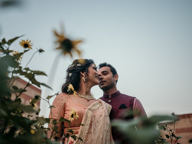 Sarah and Shubham&apos;s wedding in South Delhi, Delhi NCR 113