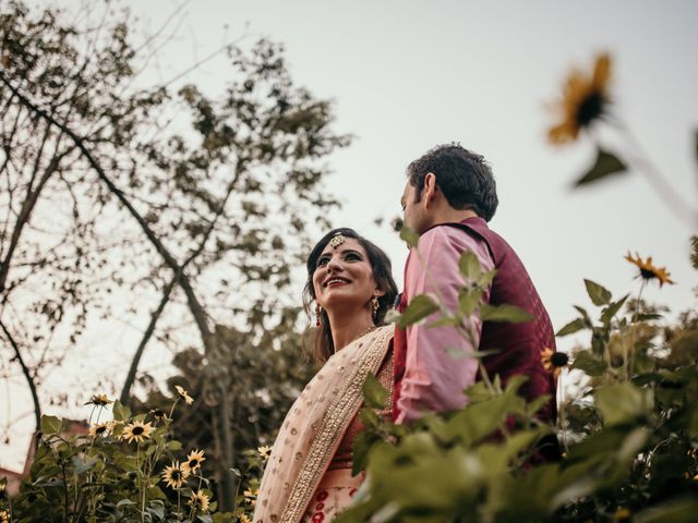 Sarah and Shubham&apos;s wedding in South Delhi, Delhi NCR 114